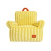 ZEZE Striped Furniture Style Sofa Cat Bed - 2 of 4