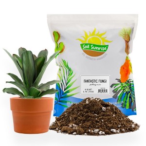 Soil Sunrise Potting Soil w/ Mycorrhizae, Fantastic Fungi Potting Soil Mix, All-Natural - 1 of 4