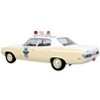 1972 AMC Matador Police Car "Phoenix Police Department" White and Beige 1/43 Diecast Model by Iconic Replicas - 3 of 4