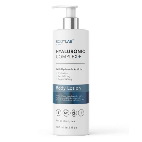 Bodylab Science Hyaluronic Acid Complex Hydration, And Replenishment Body Lotion Fresh Lavender - 16.9 Fl Oz : Target
