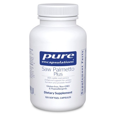 Pure Encapsulations Saw Palmetto Plus - with Nettle Root Extract to Support Urinary Function