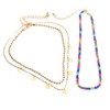 SOHI Women's Multicolour Everyday Multi-Layer Necklace - 2 of 4