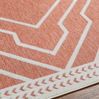 Hauteloom Anja Orange Outdoor Rug