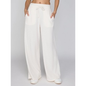 X by Gottex Rib Wide Leg Pants - 1 of 4