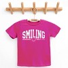 The Juniper Shop SmileyWorld Arched Varsity Youth Short Sleeve Tee - 2 of 4