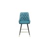 Meridian Furniture,Portnoy Teal Vegan Leather Counter/Bar Stool, Set of 2 - 2 of 4