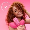 Detangler, Black, Soft, Flexible Bristles, Detangling Brush for Wet or Dry Hair - 4 of 4