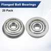 Unique Bargains Chrome Steel Durable Multipurpose Use Flanged Ball Bearing - 4 of 4