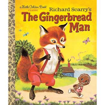 Richard Scarry's the Gingerbread Man - (Little Golden Book) by  Nancy Nolte (Hardcover)
