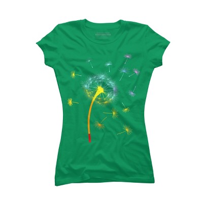 Design By CreativeHT Humans Rainbow Colorful Dandelion Flower Pride By CreativeHT T-Shirt