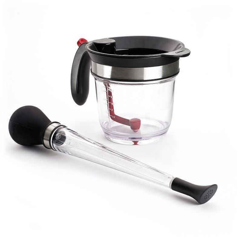 Cuisipro Fat Separator and 3-in-1 Baster Set, Roasting Essentials Set, 1 of 2