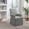 Classic Covered Dining Arm Chair - WOVENBYRD - 2 of 4