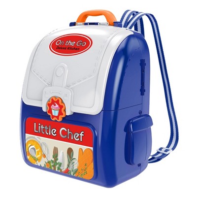Kid Galaxy On the Go Backpack Pretend Play Cooking Set