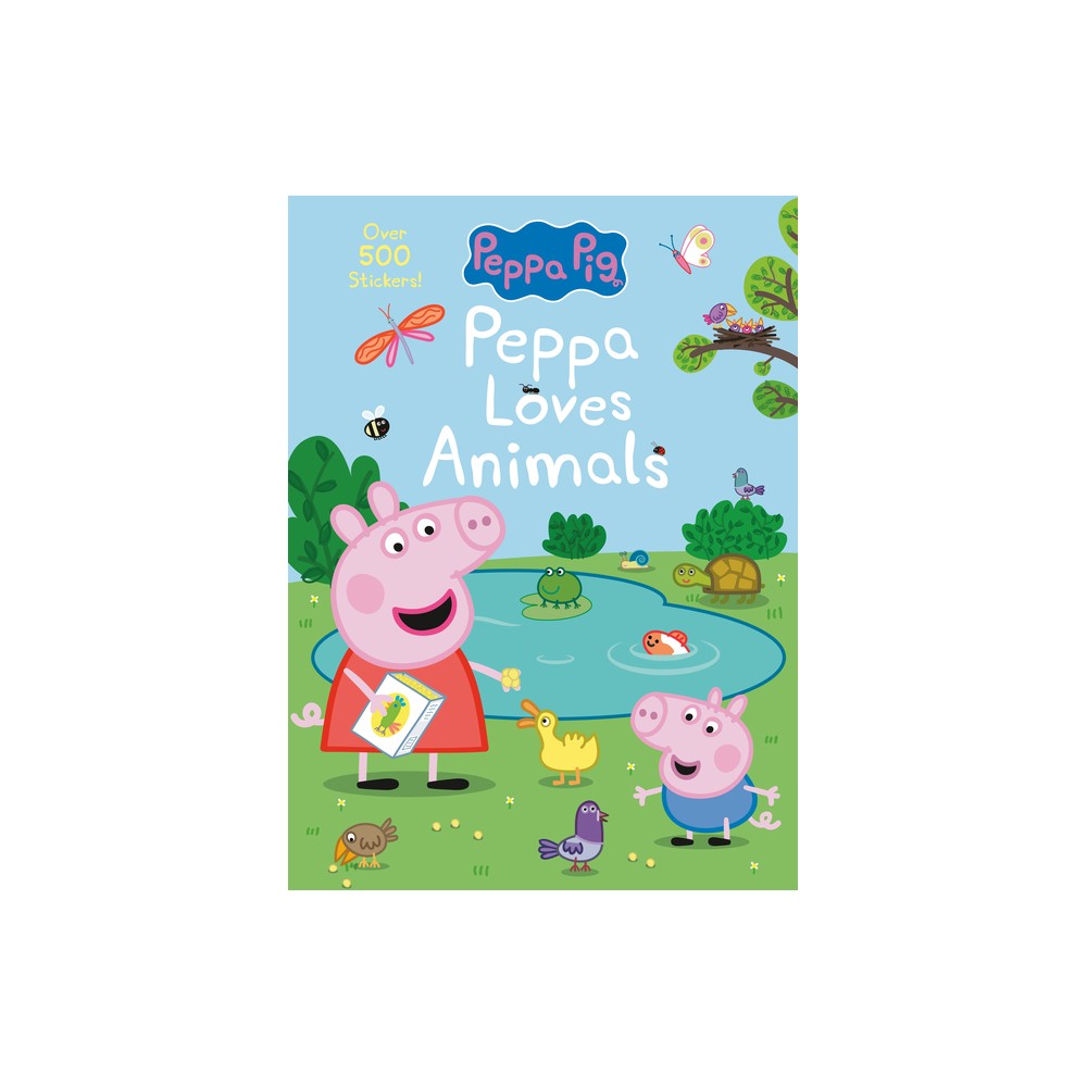 Peppa Loves Animals (Peppa Pig) - by Golden Books (Paperback)