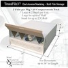 Advanced Organizing Systems - The TrussFile37 Roll Storage Box (2 Pack) - End Access and Exceptional Stacking Strength - 4 of 4