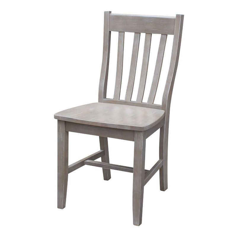 Set of 2 Cafe Chairs - International Concepts, 1 of 8