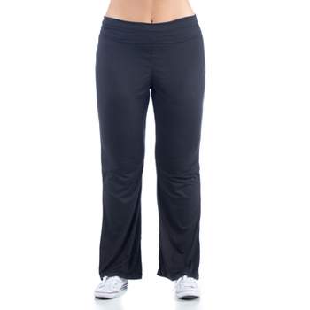 Womens Flared Sweatpants Large Folding Bottom Pants Sports Pants Elastic  Bottom Pants Pants with Elastic Waist, #2-black, Small : :  Clothing, Shoes & Accessories