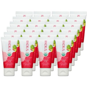 Radius Dragonfruit Kid's Organic Toothpaste - Case of 24/0.8 oz - 1 of 4