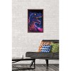 Trends International Wumples - Neon Dinosaur Framed Wall Poster Prints - 2 of 4
