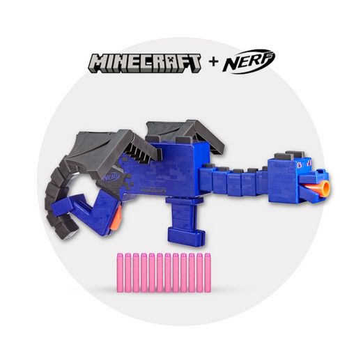 NERF Minecraft Ender Dragon Dart Blaster