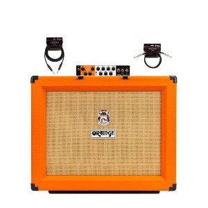 Orange Gain Baby 100 Guitar White Amplifier Head and Amps PPC112 Cabinet Bundle - 1 of 4