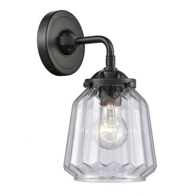 Chatham - 1 Light Wall Sconce In Art Deco Style-9 Inches Tall and 7 Inches Wide