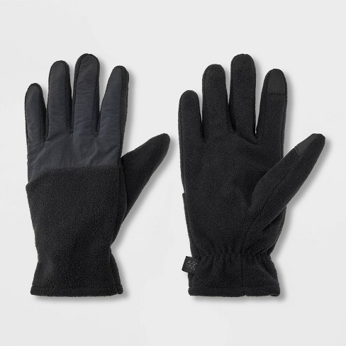 UNISEX WIND-BLOCK RUNNING GLOVES, Performance Black, Gants unisexes