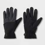 Men's Mixed Fleece Gloves - All in Motion™ Black