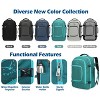 Hynes Eagle 40L Travel Backpack + Fanny Pack-Teal Green - 2 of 4