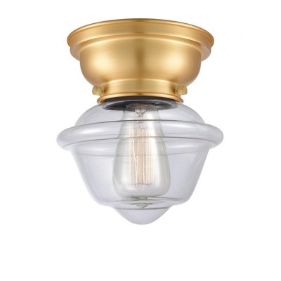 Oxford - 1 Light Flush Mount In Traditional Style-7.15 Inches Tall and 7.5 Inches Wide