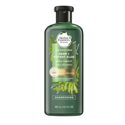 Herbal Essences bio:renew Hemp + Potent Aloe Sulfate Free Shampoo Frizz Control - 13.5 fl oz