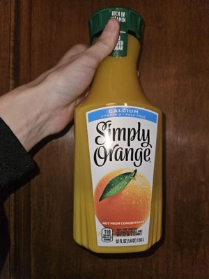 Simply Orange Pulp Free Juice 52 Fl Oz Target