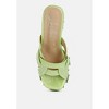 Blistronic Chunky Diamante & Rhinestone Cut-Out Sandals - 4 of 4