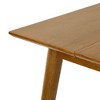Mid Century Modern Rectangular Dining Table - Pine (94in / 2380mm) - 3 of 4