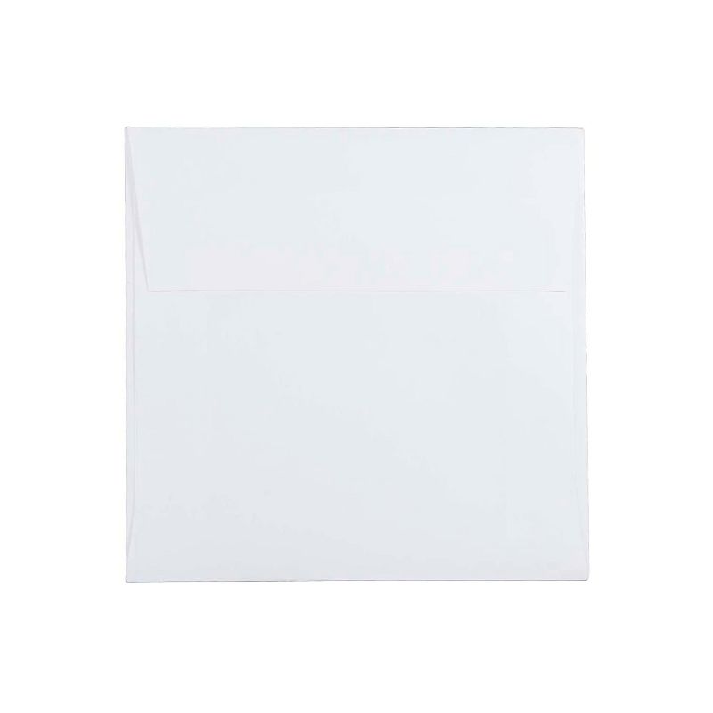 JAM Paper 5.5 x 5.5 Square Invitation Envelopes White 28415B, 1 of 5