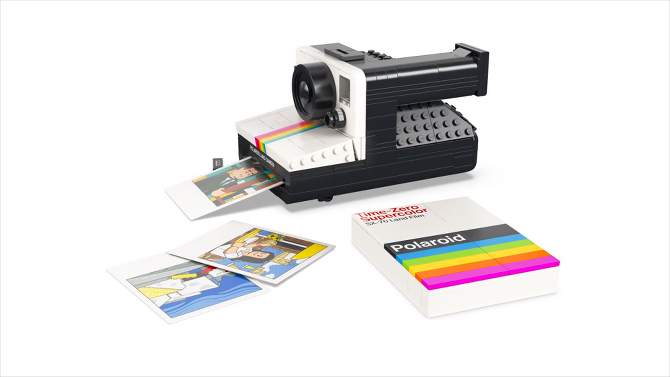 LEGO Ideas Polaroid OneStep SX-70 Camera Model 21345, 2 of 8, play video