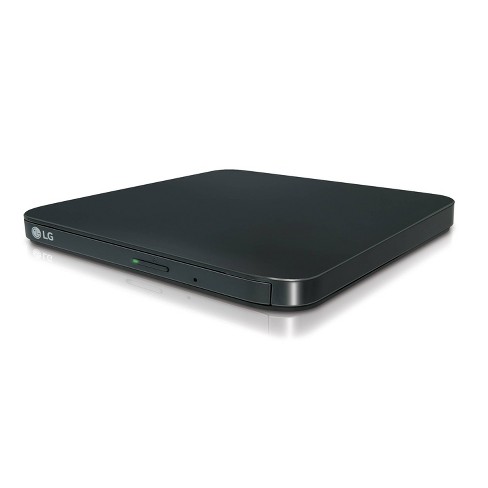 Lg Portable External Dvd Rw Drive Black Sp80 Target