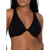 Smart & Sexy Women's Comfort Cotton Front & Back Close Racerback Bra - 2 of 4