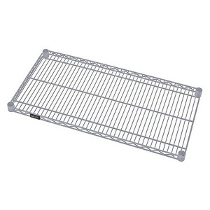 Quantum Storage Systems Wire Shelf, 30"W X 21"D, 600 - 800 Lb. Capacity, Gray Epoxy Antimicrobial Finish, Nsf - 1 of 1