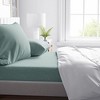 Natemia Fitted Bed Sheet Queen Lily Pad - 2 of 4