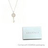 Adornia 14k Gold Plated Ornate Key Pendant Necklace - 4 of 4