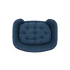 Akoasm 30.25 in. W Fabric Dog Bed For Small Dog-Navy Blue - 3 of 4