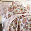 Palladium Floral Quilt and Pillow Sham Set - Levtex Home - 2 of 4