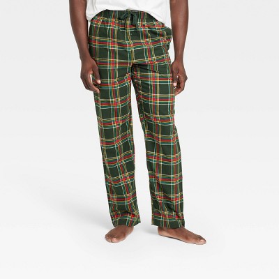 
Men's Plaid Flannel Pajama Pants - Goodfellow & Co™ Dark Green