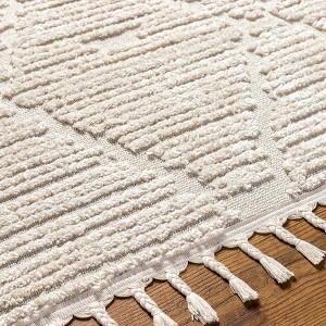 Hauteloom Mengen High/Low Pile Rug with Tassels - 1 of 4