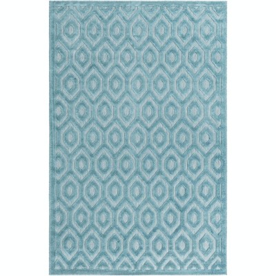 Unique Loom    Outdoor Trellis Textured Spatial Area Rug