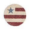Celebration Jute Flag Coaster Set of 6 - 2 of 4