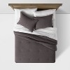 Space Dyed Cotton Linen Comforter & Sham Set - Threshold™ - 3 of 4