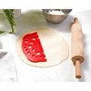 Talisman Designs Pie Top Cutter for 10 inch Pies, Mandala, Red - 4 of 4