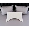 HomeRoots Cotton Wool Hypoallergenic Ergonomic Queen Size Bed Pillow - 2 of 4